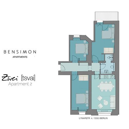 Bensimon Apartments Mitte/Wedding Berlin Oda fotoğraf
